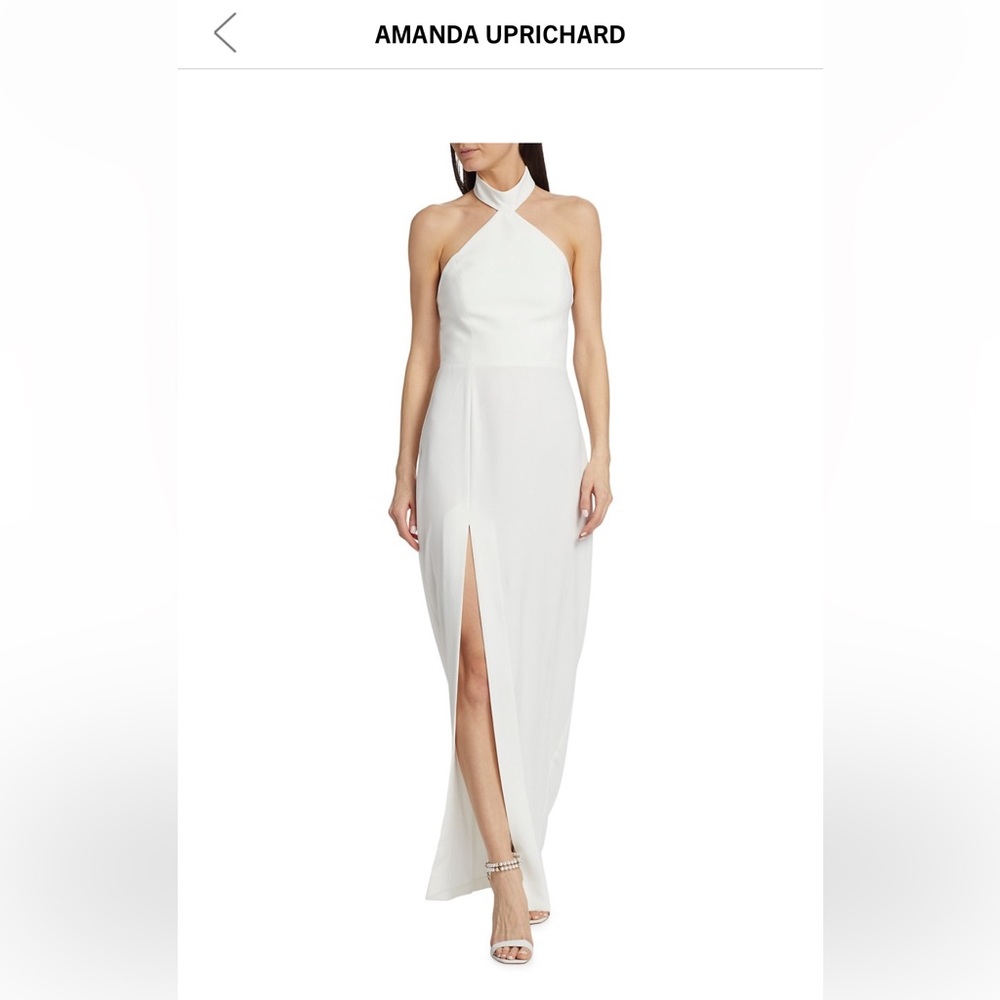 Amanda Uprichard Queens gown white